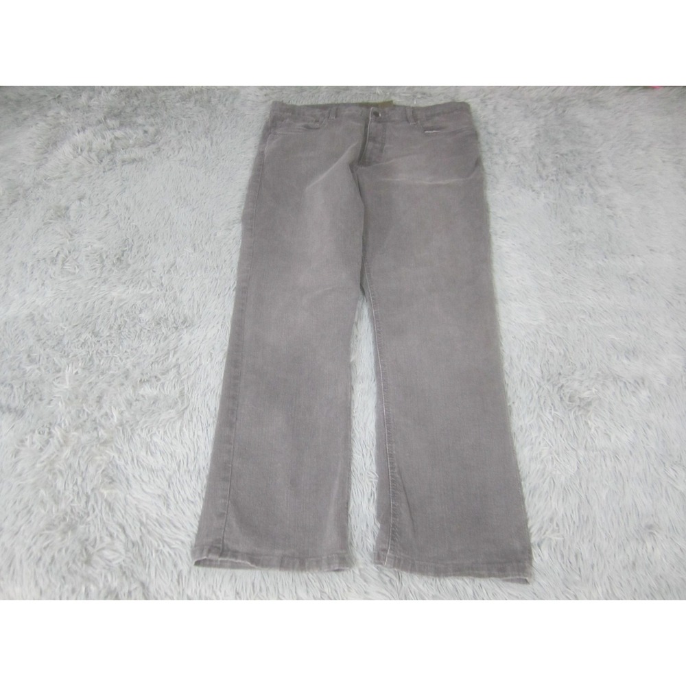 Urbanstar Jeans Mens 38x30 Gray Straight Leg Stretch Denim Medium Wash Casual
